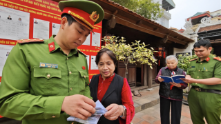 Đảm bảo an ninh, an toàn các điểm bỏ phiếu bầu cử