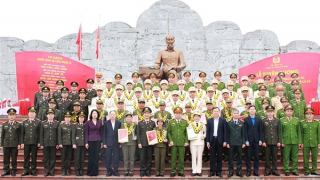 Tuyên dương 31 điển hình tiên tiến tại Khu lưu niệm Sáu điều Bác Hồ dạy Công an nhân dân