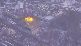 Ukraine công bố video phóng tên lửa do Anh tài trợ vào nhà máy ở Nga