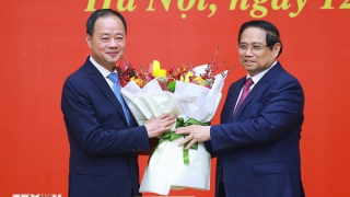 Trao quyết định bổ nhiệm Chủ tịch Viện Hàn lâm Khoa học và Công nghệ Việt Nam