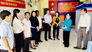 Cử tri Cần Thơ hướng về ngày hội non sông