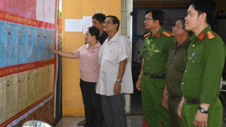 Vĩnh Long: Lực lượng Công an xã sẵn sàng cho “Ngày hội non sông”