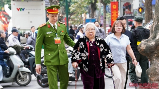 Đảm bảo tuyệt đối an ninh, an toàn tại Khu vực bỏ phiếu số 2, phường Ba Đình