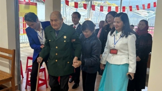 Hành trình 80 năm với lá phiếu cử tri của cụ ông 103 tuổi