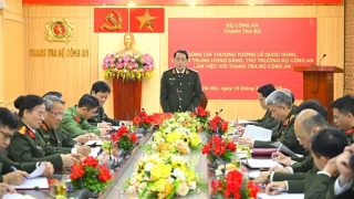 Xây dựng Thanh tra Bộ Công an chính quy, chuyên nghiệp