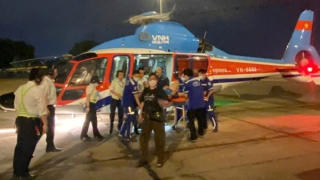 An ninh hàng không Côn Đảo: Kịp thời hỗ trợ chuyến bay trực thăng cấp cứu bệnh nhân