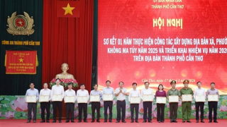 Cần Thơ: 25 địa phương đạt xã, phường không ma túy