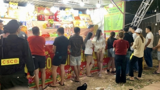 Bắt hàng chục đối tượng  dựng các gian hàng “ma” lừa đảo khách chơi rút thăm trúng thưởng