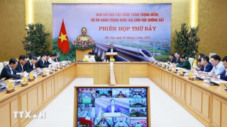 Thủ tướng chủ trì họp Thường trực Chính phủ thúc đẩy triển khai các dự án đường sắt