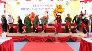 Bộ Công an phát động lễ khởi công xây dựng Trường mầm non Hoàng Văn Thụ tại xã biên giới tỉnh Lạng Sơn