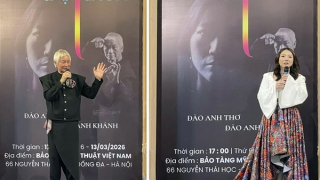 “Dòng chảy đột biến”: Cuộc đối thoại nghệ thuật của hai thế hệ