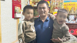 Đại úy Công an cứu sống 2 cháu nhỏ bị đuối nước khi đang nghỉ phép ở quê nhà