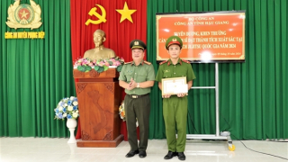 Từ chiến sĩ nghĩa vụ đến gương mặt trẻ Công an tiêu biểu toàn quốc