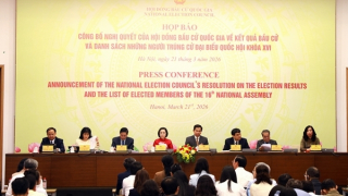 Công bố Nghị quyết của Hội đồng bầu cử Quốc gia về kết quả bầu cử
