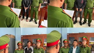 Bắt tạm giam 4 bị can dùng hung khí đánh nhau sau va chạm giao thông