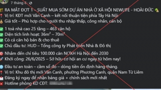Xử phạt các đối tượng rao bán “suất ngoại giao”, “suất nội bộ” nhà ở xã hội