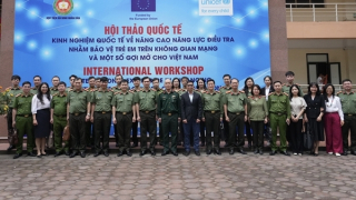 Tăng cường hợp tác quốc tế trong bảo vệ trẻ em trên không gian mạng