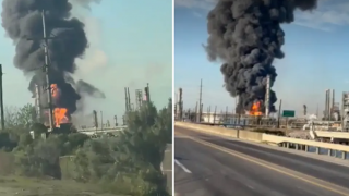 Nổ lớn tại nhà máy lọc dầu ở Mỹ