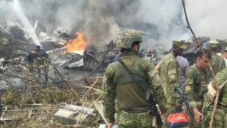 Máy bay quân sự Colombia gặp nạn, ít nhất 34 người thiệt mạng
