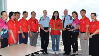 Đoàn Công an nhân dân Việt Nam tham dự sự kiện đếm ngược APES Games 2026 tại Australia