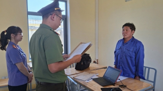 Quảng Ngãi: Khởi tố đối tượng vận chuyển gần 1 tạ thuốc nổ