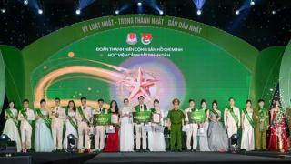 Tuổi trẻ Học viện CSND tỏa sáng trong đêm chung kết “Shine in Uniform”