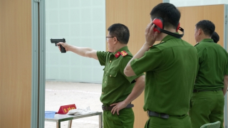 Hội thi bắn súng quân dụng trong lực lượng Cảnh sát hình sự