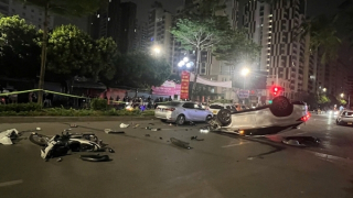 Công an Hà Nội thông tin chính thức về vụ tai nạn giao thông liên hoàn trên đường Trung Kính