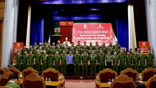 Truyền lửa nghề và chia sẻ kinh nghiệm phòng ngừa, trấn áp tội phạm