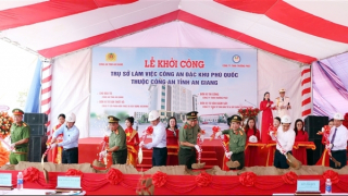 Khởi công xây dựng Trụ sở làm việc Công an đặc khu Phú Quốc
