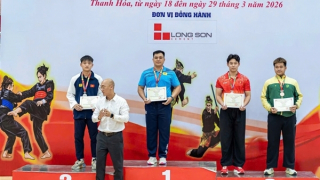 Đại úy CSGT giành Huy chương Vàng Pencak Silat quốc gia