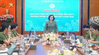 Hội phụ nữ Công an nhân dân triển khai  các mặt công tác, gắn với nhiệm vụ chính trị