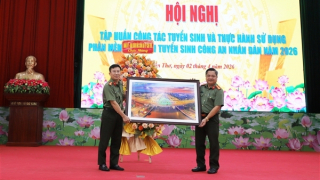 Tập huấn công tác tuyển sinh Công an nhân dân năm 2026