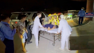 Cảnh sát giao thông dẫn đường, hỗ trợ đưa người bệnh đi cấp cứu kịp thời