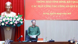 Tội phạm về trật tự xã hội giảm hơn 13% trong quý 1/2026