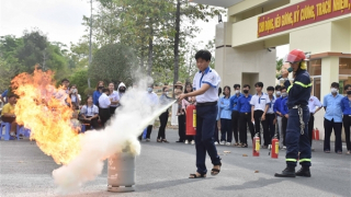 Cà Mau tăng cường phòng, chống cháy nổ trong mùa nắng nóng