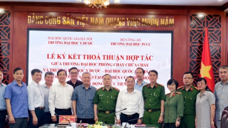 Trường Đại học PCCC và Trường Đại học Y Dược ký kết thỏa thuận hợp tác