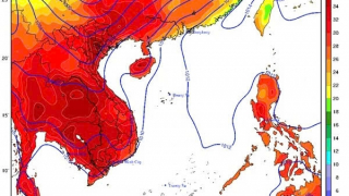 Nắng nóng bao trùm cả nước trong tháng 4