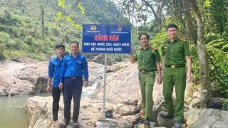 Công an xã chủ động phòng ngừa đuối nước