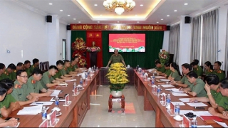 Thanh tra Bộ Công an công bố quyết định thanh tra đột xuất tại Công an tỉnh An Giang