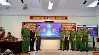 Học viện CSND khai trương phòng học trực tuyến đầu tiên kết nối với Công an địa phương
