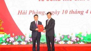 Đồng chí Lê Ngọc Châu giữ chức Bí thư Thành ủy Hải Phòng