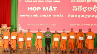 Đồng bào dân tộc Khmer vui mừng đón Tết cổ truyền Chôl Chnăm Thmây