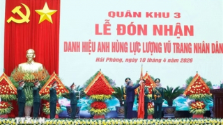 Tổng Bí thư, Chủ tịch nước Tô Lâm dự Lễ đón nhận danh hiệu Anh hùng LLVTND của Quân khu 3