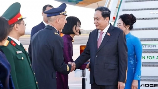 Chủ tịch Quốc hội Trần Thanh Mẫn và phu nhân thăm chính thức Cộng hòa Italy