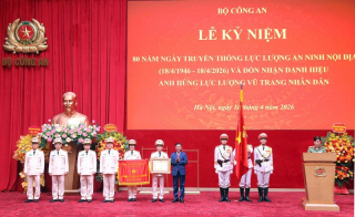 Xây dựng thế trận an ninh nội địa vững chắc, liên thông, rộng khắp