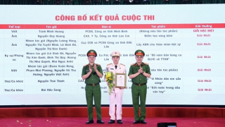 81 tác phẩm đạt giải thi tìm hiểu 80 năm truyền thống lực lượng Cảnh sát QLHC về TTXH