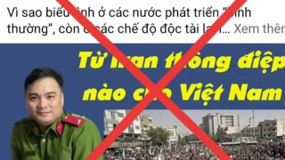 Đừng ảo tưởng bởi trò xảo trá, tung hô ngược