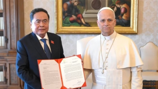 NA Chairman meets Pope Leo XIV at the Vatican