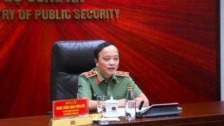 Thứ trưởng Đặng Hồng Đức làm việc với Công ty Nam Triệu - Bộ Công an